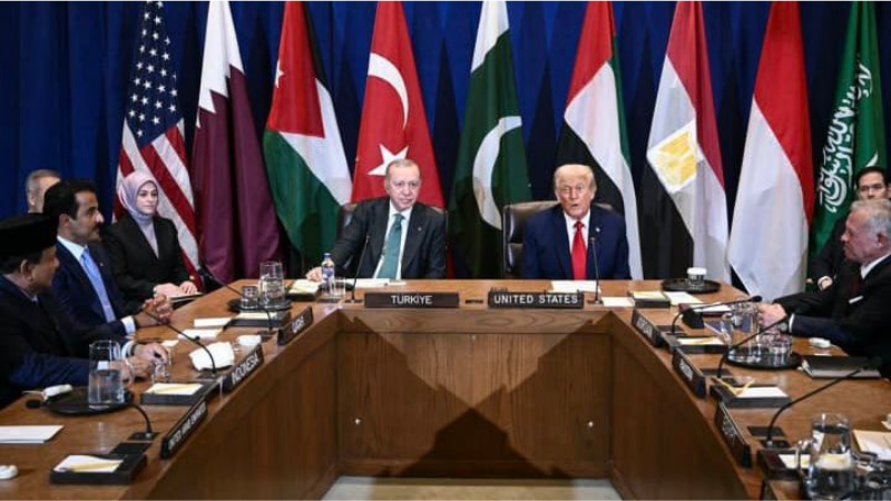 ABD Başkanı Donald Trump, Müslüman ülkelerin liderleriyle “Gazze” gündemli özel