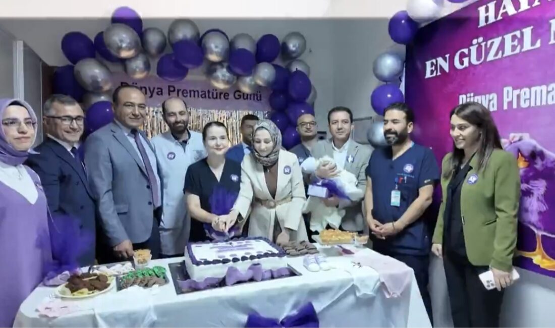 17 Kasım Dünya Prematüre Günü, Şanlıurfa’da İl Sağlık Müdürlüğü koordinesinde