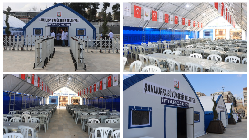 BÜYÜKŞEHİR’DEN RAMAZAN’DA GÖNÜLLERİ ISITAN HİZMET Peygamberler şehri Şanlıurfa’da Ramazan ayı,
