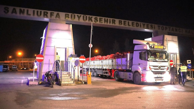 Şanlıurfa Büyükşehir Belediyesi, 5957 sayılı Sebze ve Meyve Kanunu kapsamında