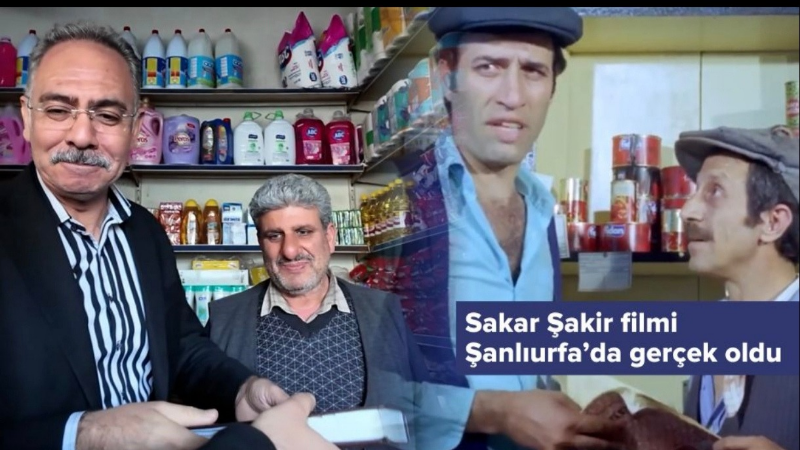 Sakar Şakir filminde Kemal Sunal’ın canlandırdığı karakterin kiloyla veresiye defteri