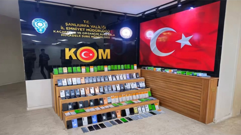 Şanlıurfa İl Emniyet Müdürlüğü KOM Şube Müdürlüğü ekiplerince kaçakçılıkla mücadele