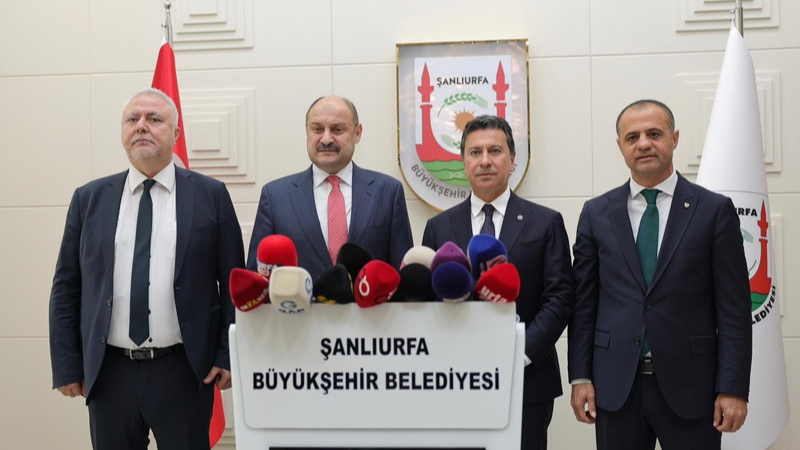 Şanlıurfa Büyükşehir Belediye Başkanı Mehmet Kasım Gülpınar’ın ev sahipliğinde bir