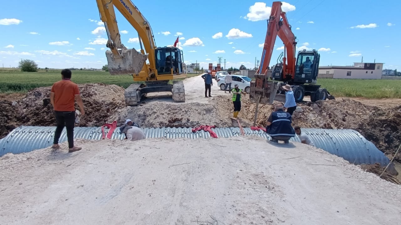 Şanlıurfa Büyükşehir Belediyesi, kırsal mahallelerde ulaşımı daha güvenli ve konforlu
