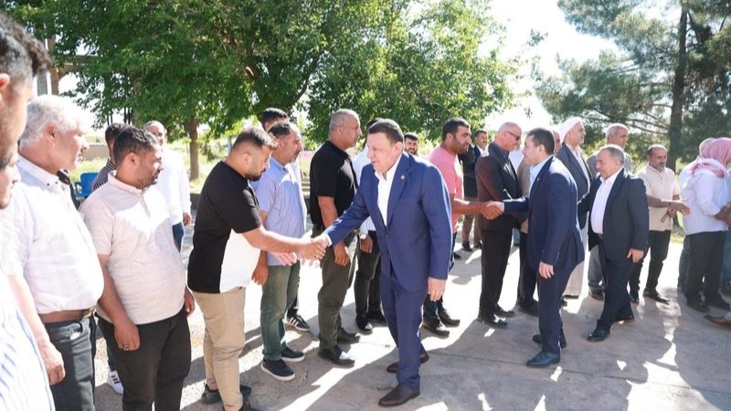Milliyetçi Hareket Partisi (MHP) Şanlıurfa Milletvekili İbrahim Özyavuz ve Harran