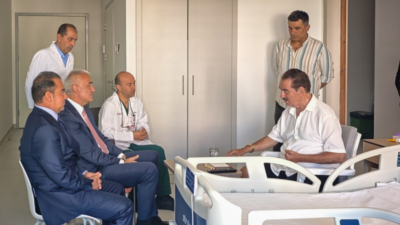 Kültür ve Turizm Bakanı Mehmet Nuri Ersoy, fizik tedavi süreci
