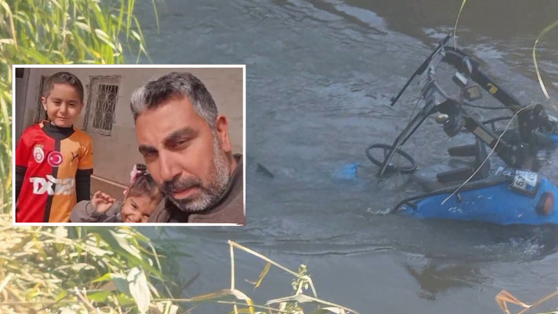 Şanlıurfa’nın Harran ilçesinde sulama kanalına düşen traktörde ağır yaralanan küçük