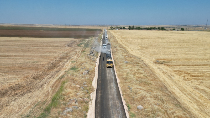 Şanlıurfa Büyükşehir Belediyesi, Hilvan ilçesinde kırsal ulaşımı daha güvenli ve