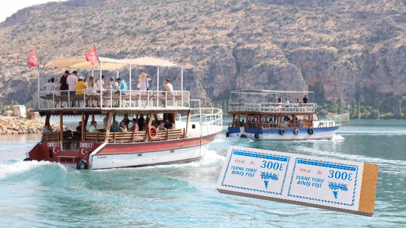 Şanlıurfa’nın turizmde önemli merkezlerinden Halfeti’de tekne turlarına yönelik vatandaş şikâyetleri