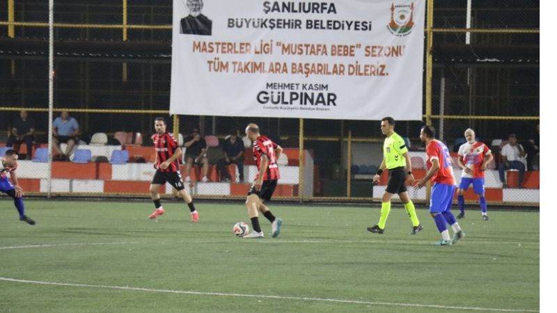 Şanlıurfa Büyükşehir Belediyesi tarafından düzenlenen 35 Yaş Üstü Masterler Futbol