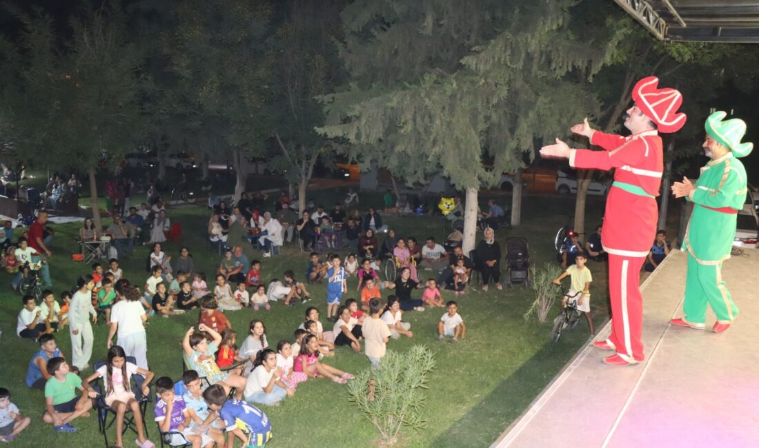Şanlıurfa Büyükşehir Belediyesi tarafından yaz boyunca kentin farklı noktalarında sürdürülen