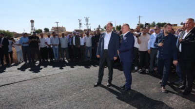 BAŞKAN GÜLPINAR, KIRSAL ULAŞIM YATIRIMLARINI YERİNDE İNCELEDİ Şanlıurfa Büyükşehir Belediye