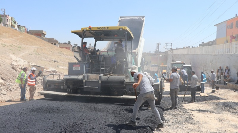 Şanlıurfa Büyükşehir Belediyesi, Eyyübiye ilçesinde ulaşım konforunu artırmaya yönelik çalışmalarını