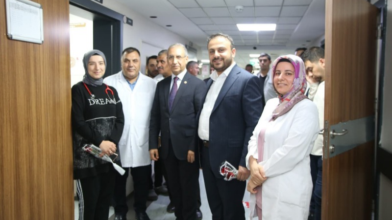 AK Parti Haliliye İlçe Başkanı Mustafa Bağmancı, Gençlik Kolları Başkanı