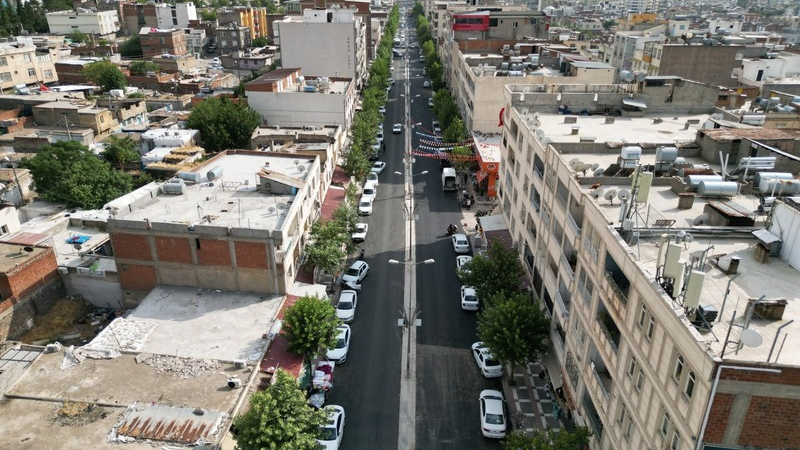 Şanlıurfa Büyükşehir Belediyesi tarafından Siverek ilçesinin önemli ulaşım güzergâhlarından Adnan
