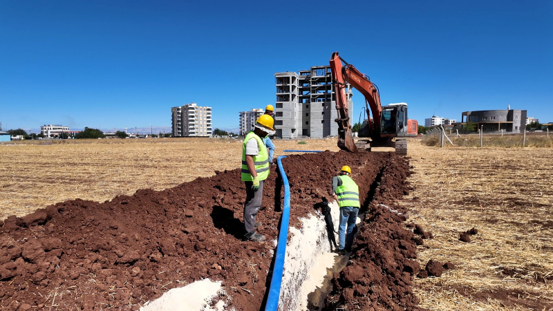 Şanlıurfa Büyükşehir Belediyesi ŞUSKİ Genel Müdürlüğü, Hilvan ilçesi Bağlar Mahallesi’nde