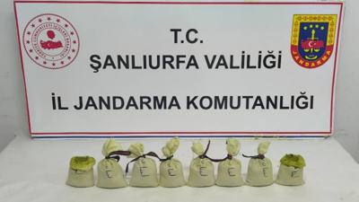 Şanlıurfa’nın Suruç ilçesinde jandarma ekiplerince uyuşturucu ve uyarıcı madde ticaretine