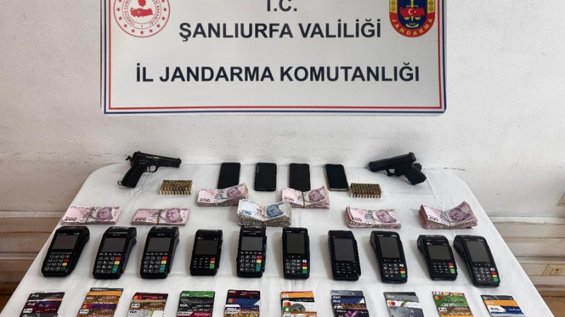 Şanlıurfa’da jandarma ekiplerince “Yeni Nesil Suç Örgütleri”ne yönelik düzenlenen operasyonlarda,
