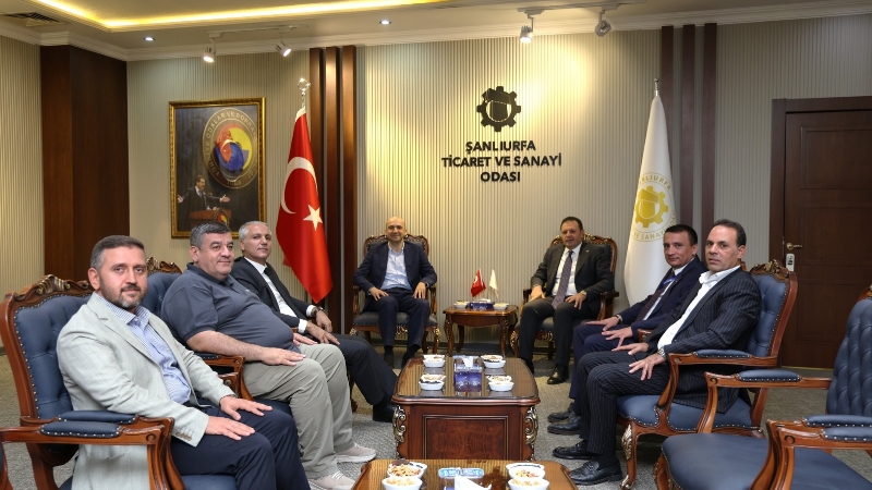 KOSGEB Başkanı Ahmet Serdar İbrahimcioğlu ve Şanlıurfa KOSGEB İl Müdürü