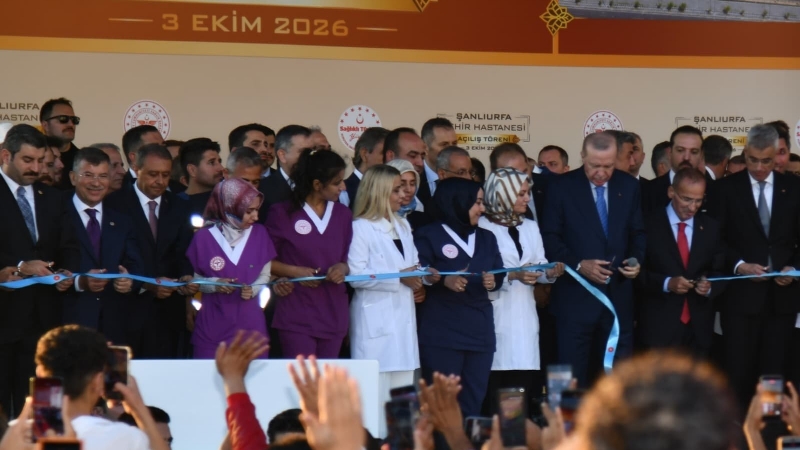 Şanlıurfa’nın sağlık altyapısında önemli bir adım daha atıldı. Cumhurbaşkanı Recep