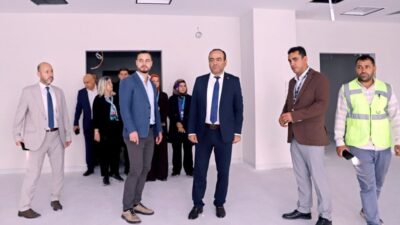 Şanlıurfa İl Sağlık Müdürü Doç. Dr. Erhan Berk, hizmet başkanlarıyla