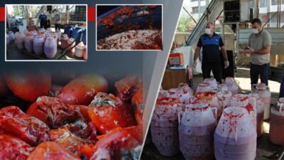 Şanlıurfa Büyükşehir Belediyesi Zabıta ekipleri, halk sağlığını tehdit edebilecek ürünlere