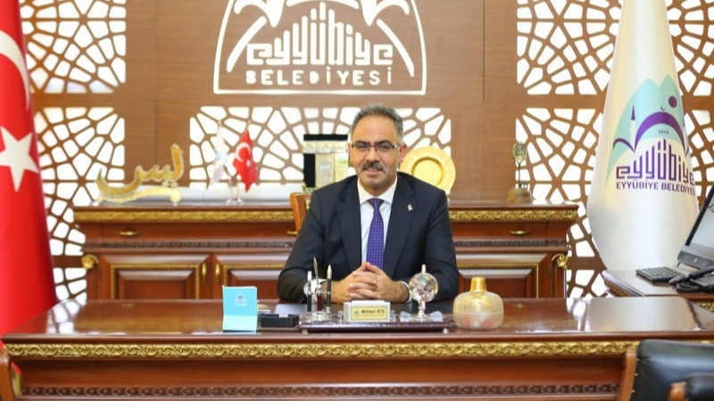 Eyyübiye Belediye Başkanı Mehmet Kuş, 19 Ekim Muhtarlar Günü münasebetiyle