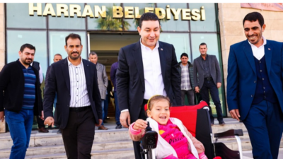 Harran Belediye Başkanı Mahmut Özyavuz, hayata geçirdiği sosyal belediyecilik projeleri
