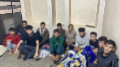 Şanlıurfa İl Jandarma Komutanlığı tarafından düzensiz göçle mücadele kapsamında yürütülen