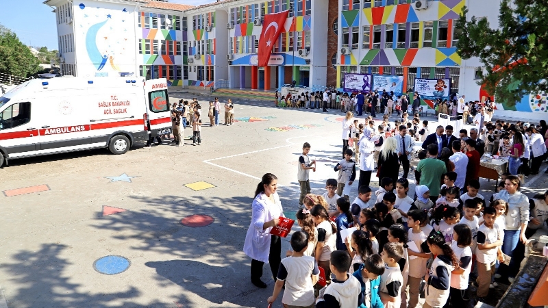 Sağlık Bakanlığı ile Millî Eğitim Bakanlığı iş birliğinde yürütülen “Sağlıklı