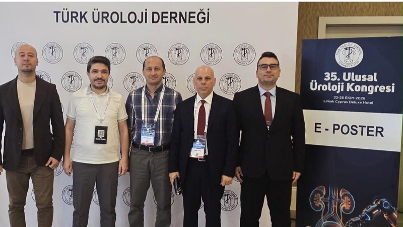 Harran Üniversitesi Hastanesi Üroloji Anabilim Dalı, 35. Ulusal Üroloji Kongresi’nde