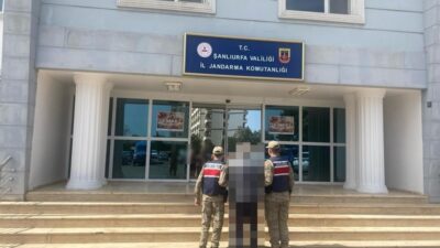 Şanlıurfa İl Jandarma Komutanlığı ekipleri, hakkında kesinleşmiş hapis cezası bulunan
