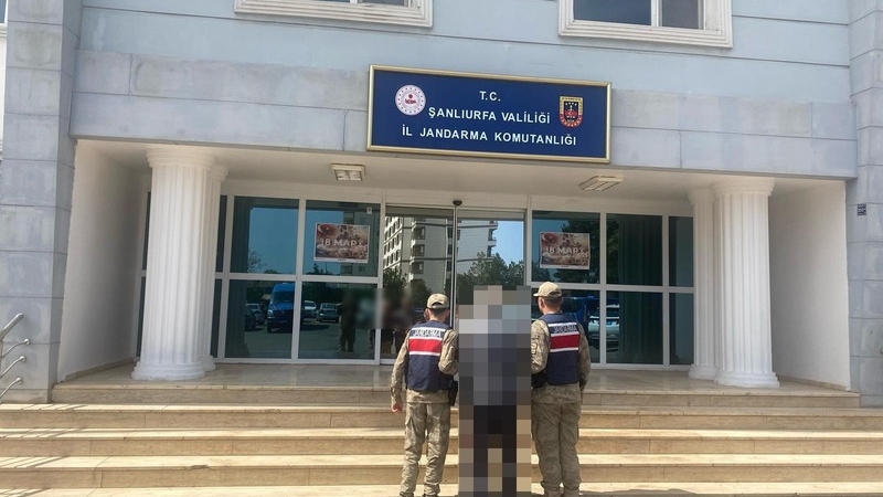 Şanlıurfa İl Jandarma Komutanlığı ekipleri, hakkında kesinleşmiş hapis cezası bulunan