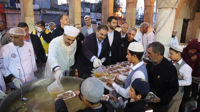 Haliliye Belediyesi tarafından geleneksel hale getirilen tirit ikramı, Hazreti İbrahim